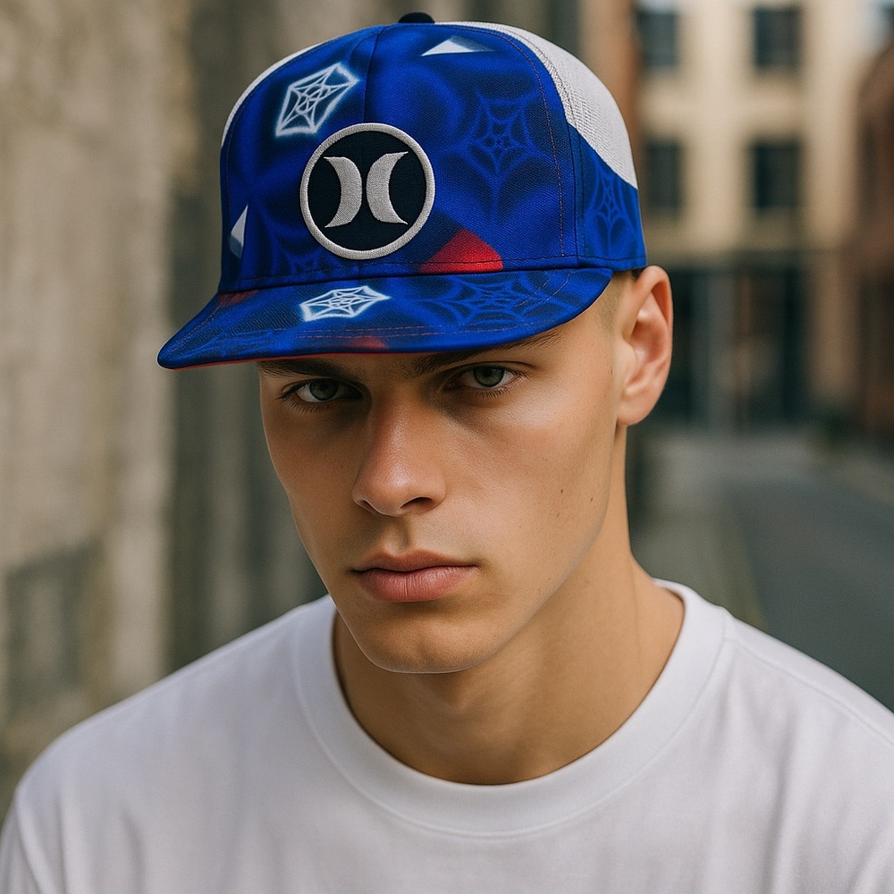 Hurley Dalek Graphic Mesh Trucker Cap